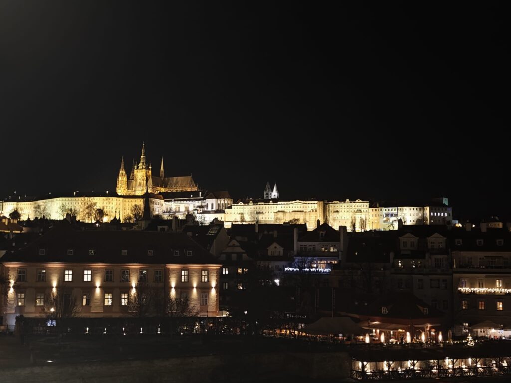 Čtvrťáci na odborné stáži ve vánoční Praze