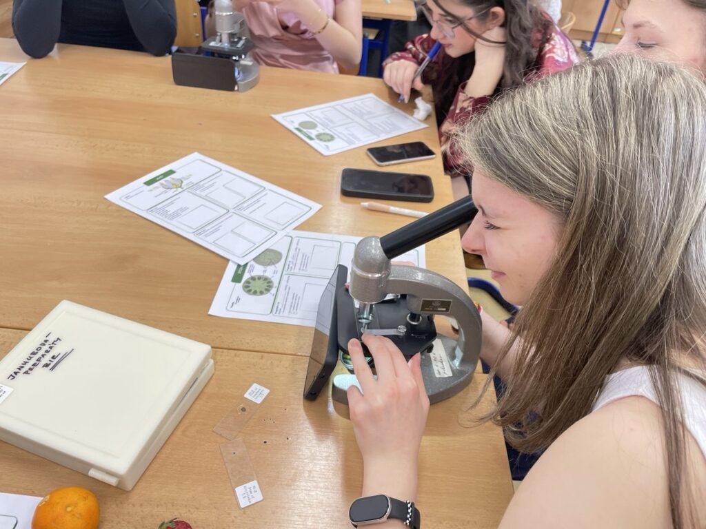 Biologické praktikum prvních ročníků