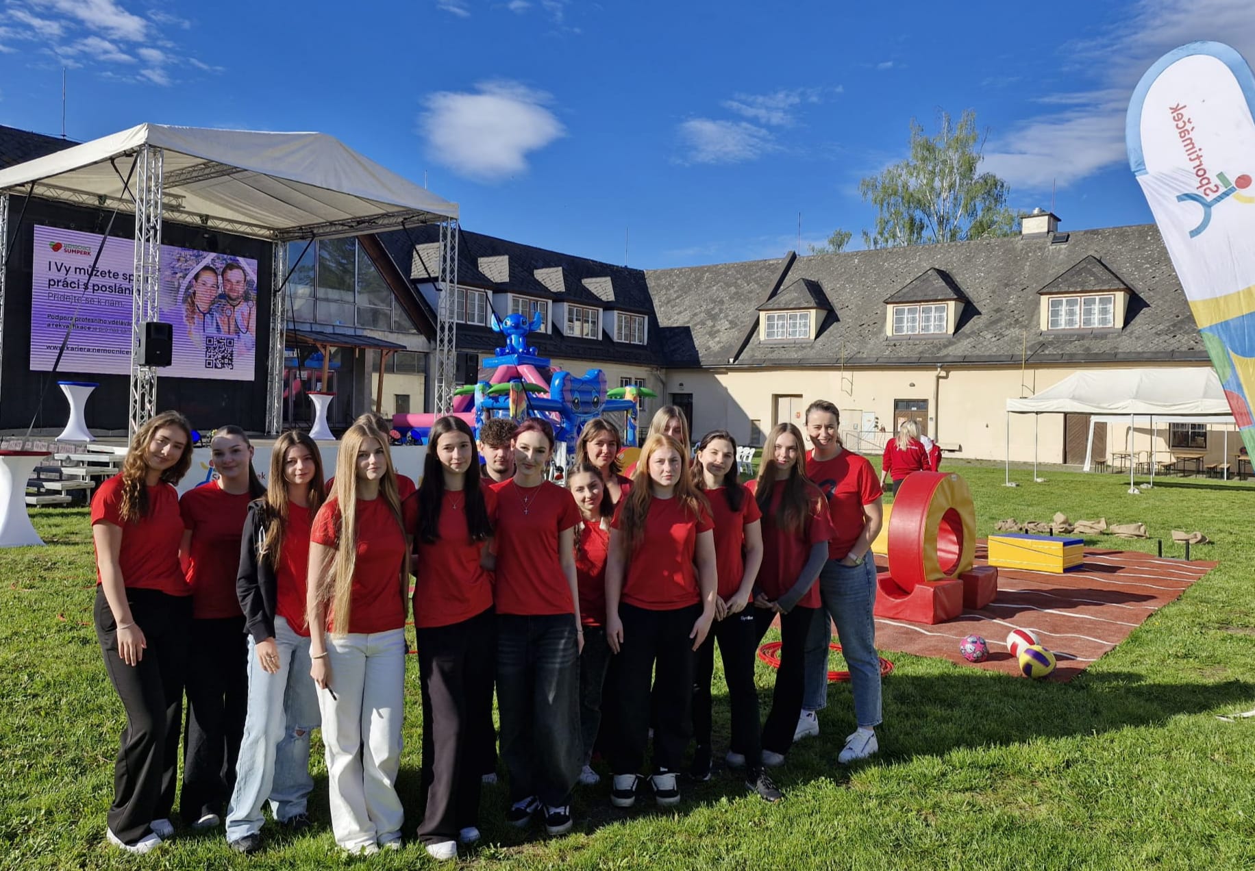 Třeťáci pomáhají na akci Family Days