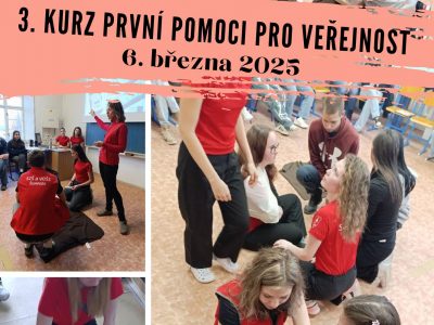 3. Kurz první pomoci pro veřejnost 2025