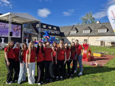 Třeťáci pomáhají na akci Family Days